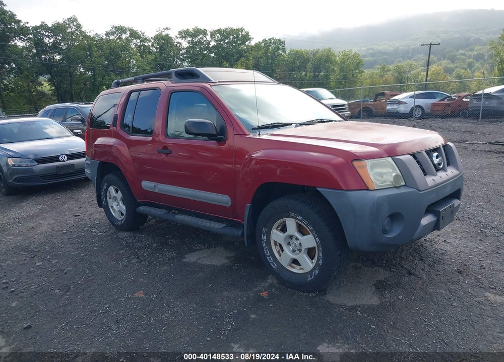 2005 NISSAN XTERRA S VIN: 5N1AN08W45C600410