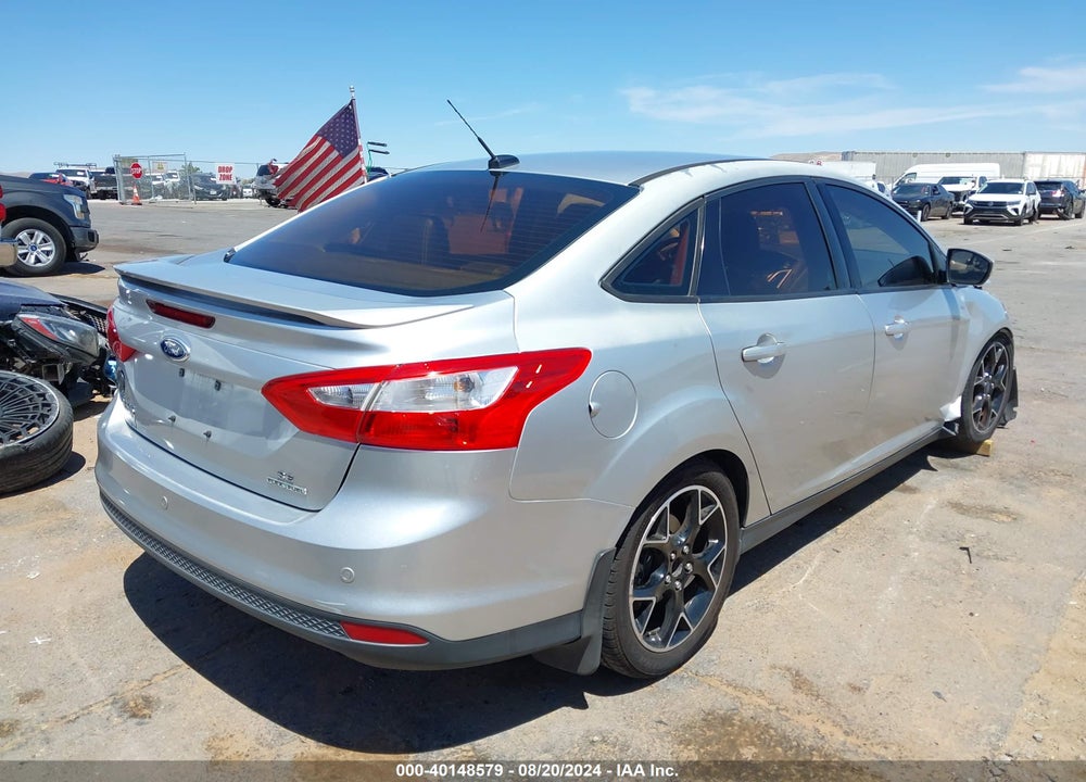 2014 FORD FOCUS SE VIN: 1FADP3F22EL117629