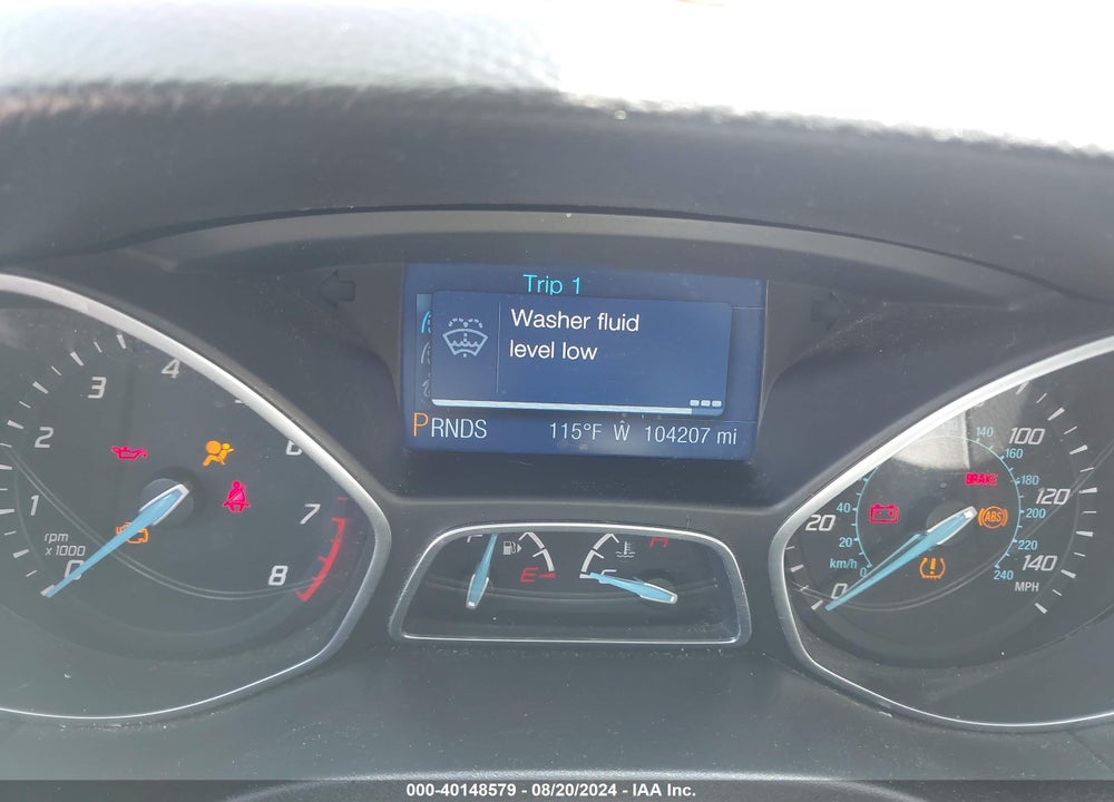 2014 FORD FOCUS SE VIN: 1FADP3F22EL117629