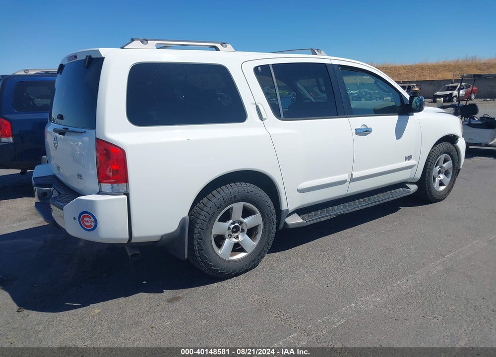2006 NISSAN ARMADA SE VIN: 5N1AA08A86N718918
