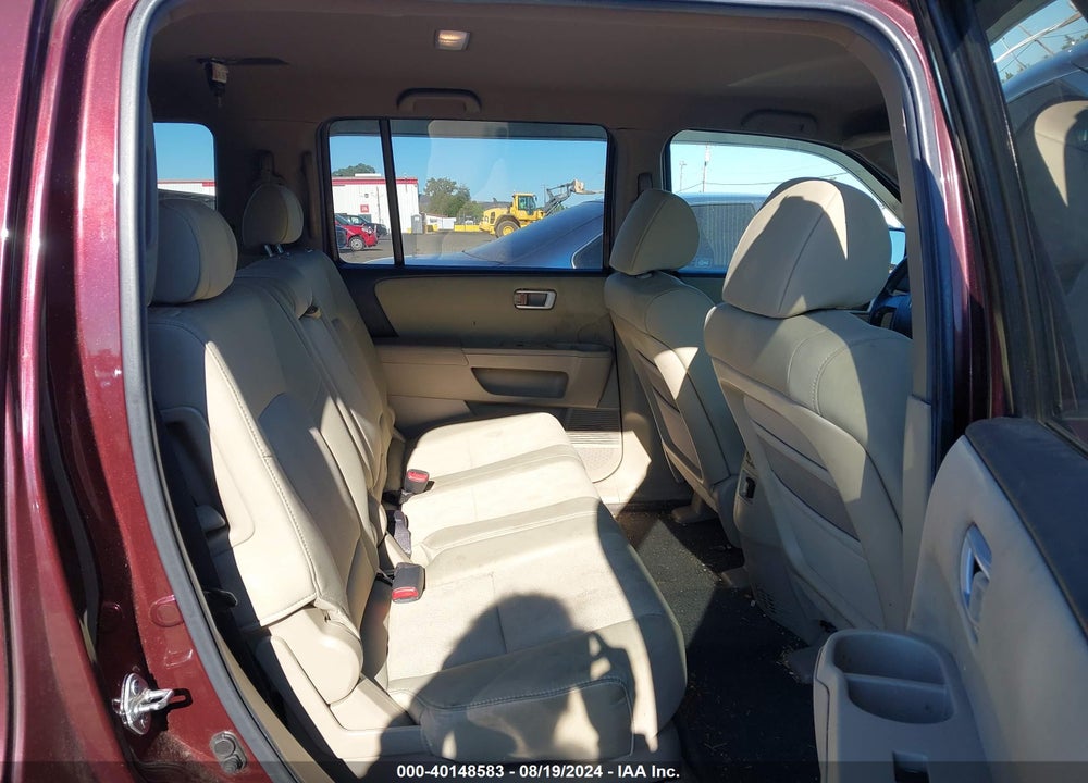 2011 HONDA PILOT LX VIN: 5FNYF3H2XBB049204