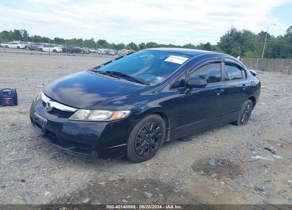 2010 HONDA CIVIC LX VIN: 2HGFA1F50AH303729