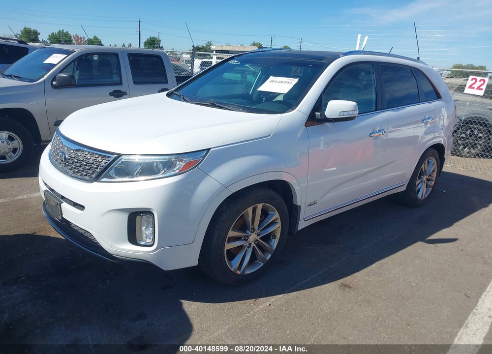 2015 KIA SORENTO LIMITED V6 VIN: 5XYKWDA70FG656163