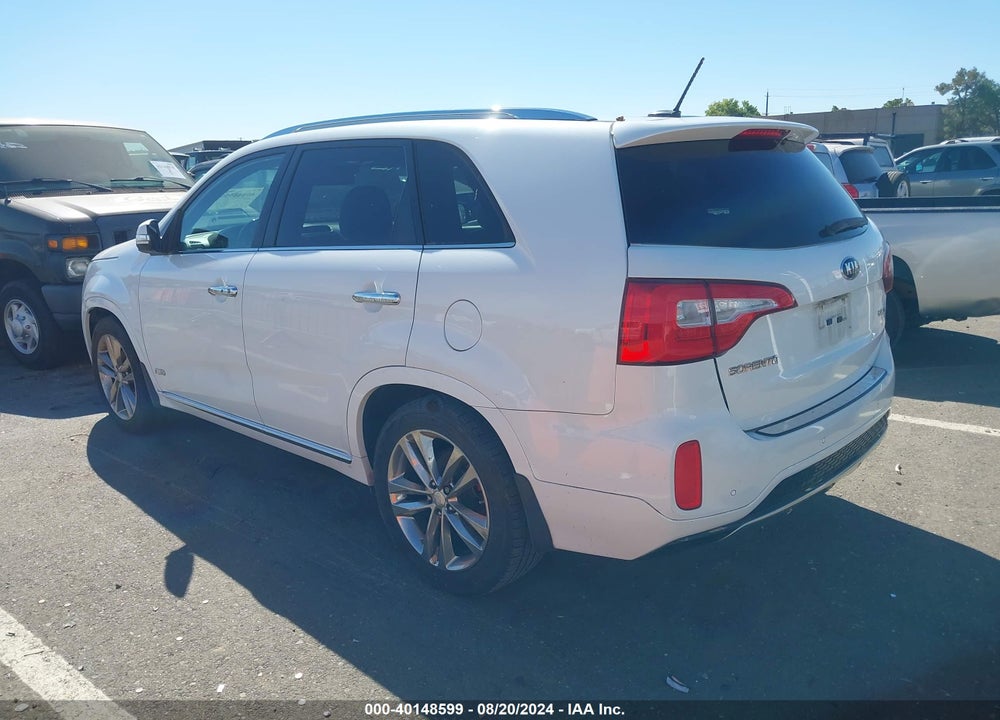 2015 KIA SORENTO LIMITED V6 VIN: 5XYKWDA70FG656163