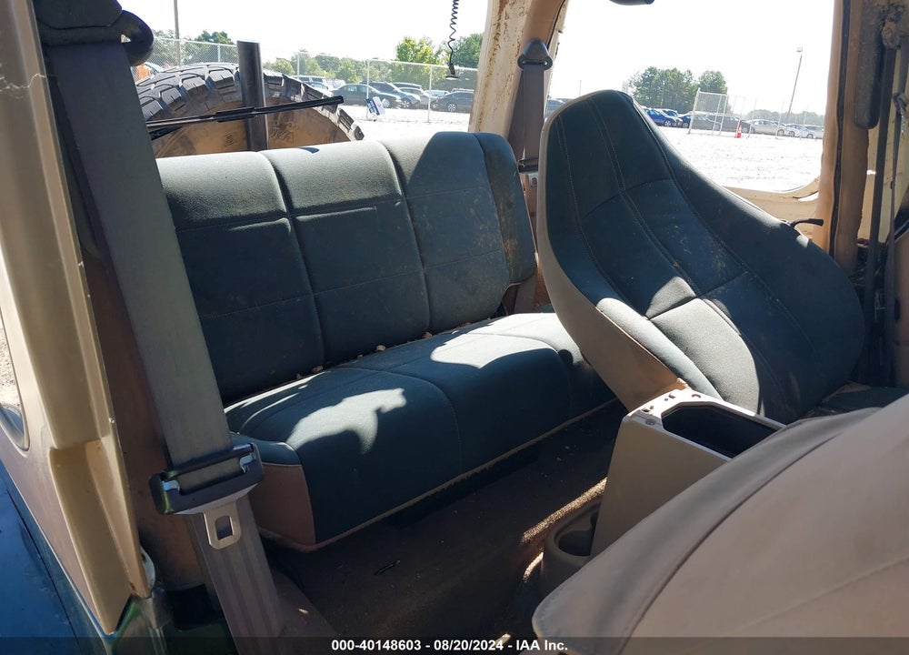 2001 JEEP WRANGLER SAHARA VIN: 1J4FA59S71P340368