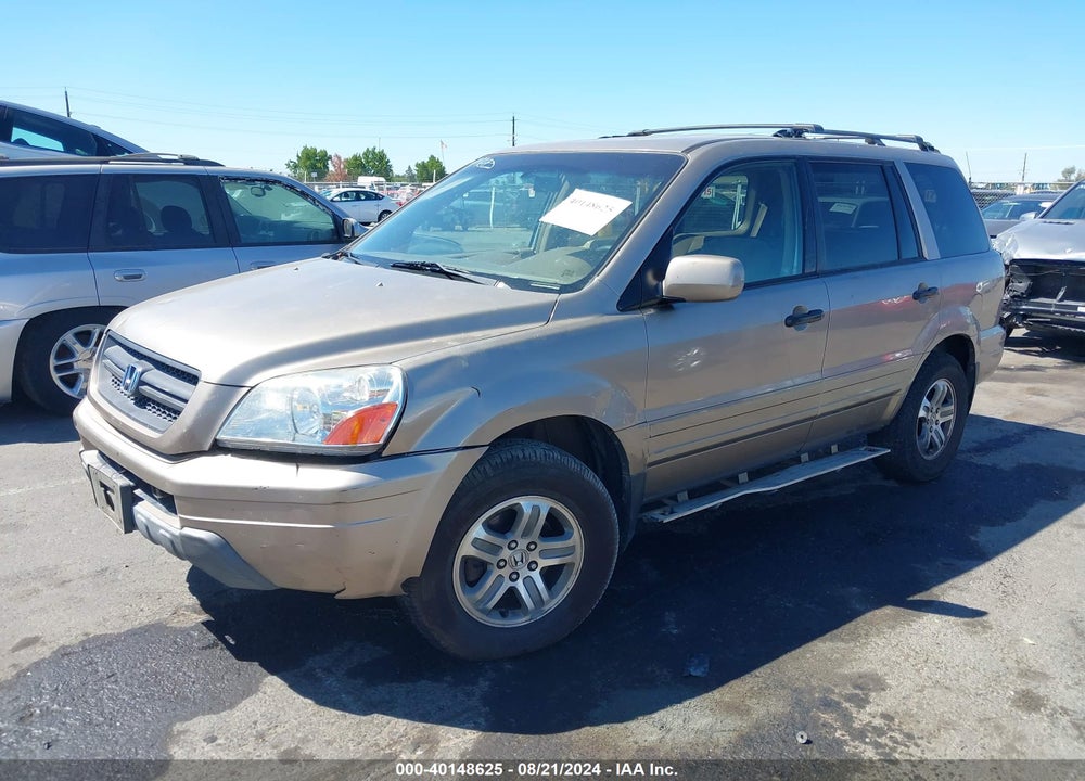 2004 HONDA PILOT EX VIN: 2HKYF18464H575243