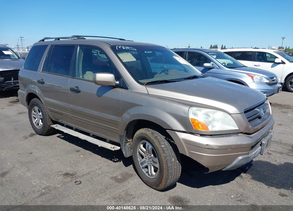 2004 HONDA PILOT EX VIN: 2HKYF18464H575243