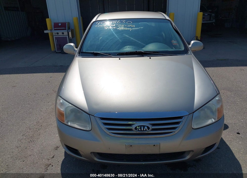 2007 KIA SPECTRA EX VIN: KNAFE122675447135