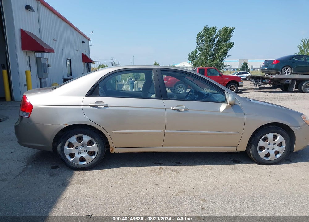2007 KIA SPECTRA EX VIN: KNAFE122675447135