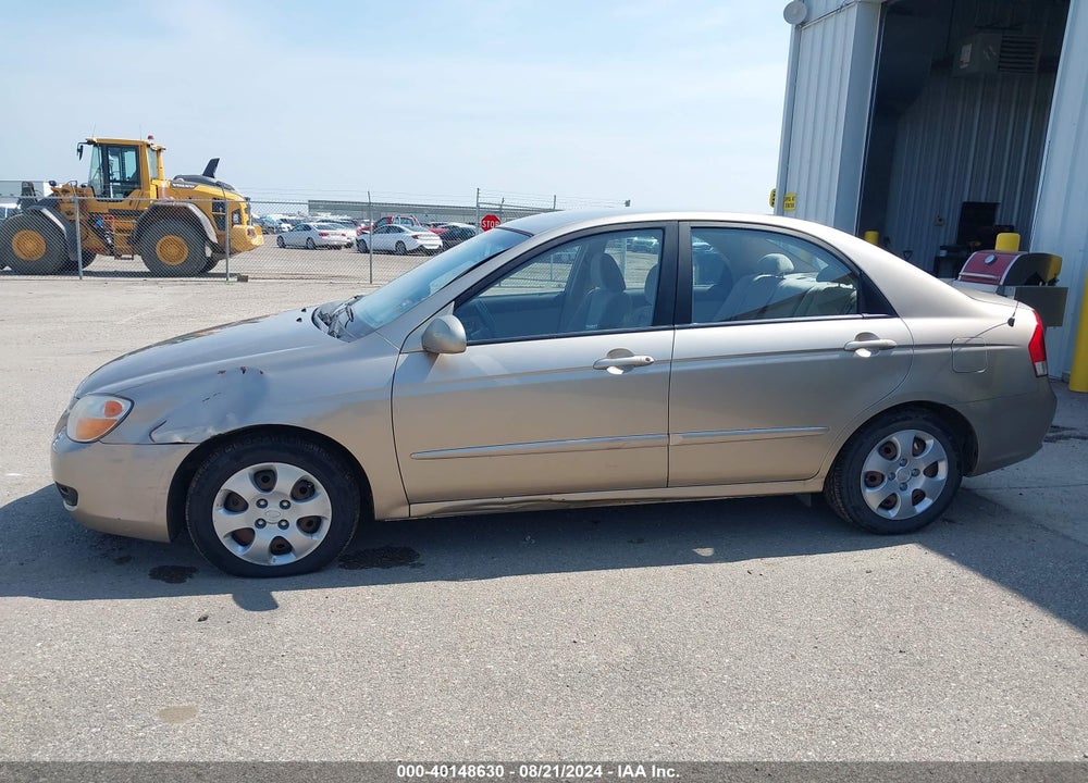 2007 KIA SPECTRA EX VIN: KNAFE122675447135