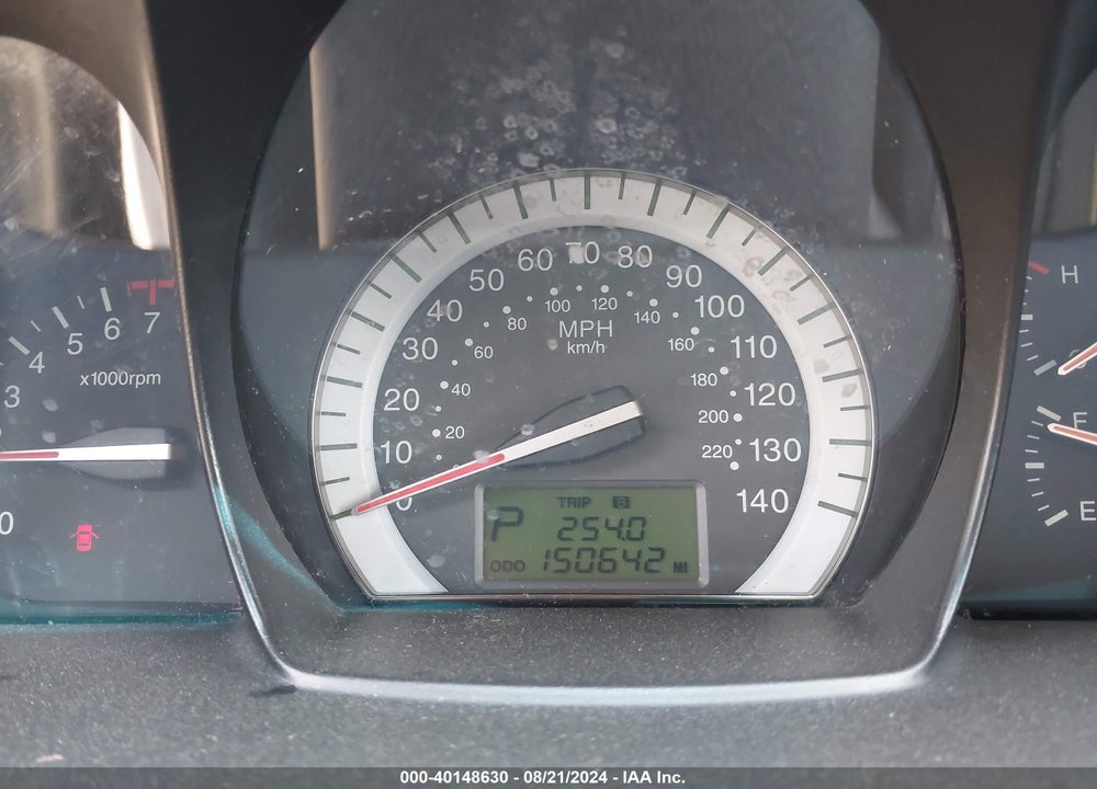 2007 KIA SPECTRA EX VIN: KNAFE122675447135