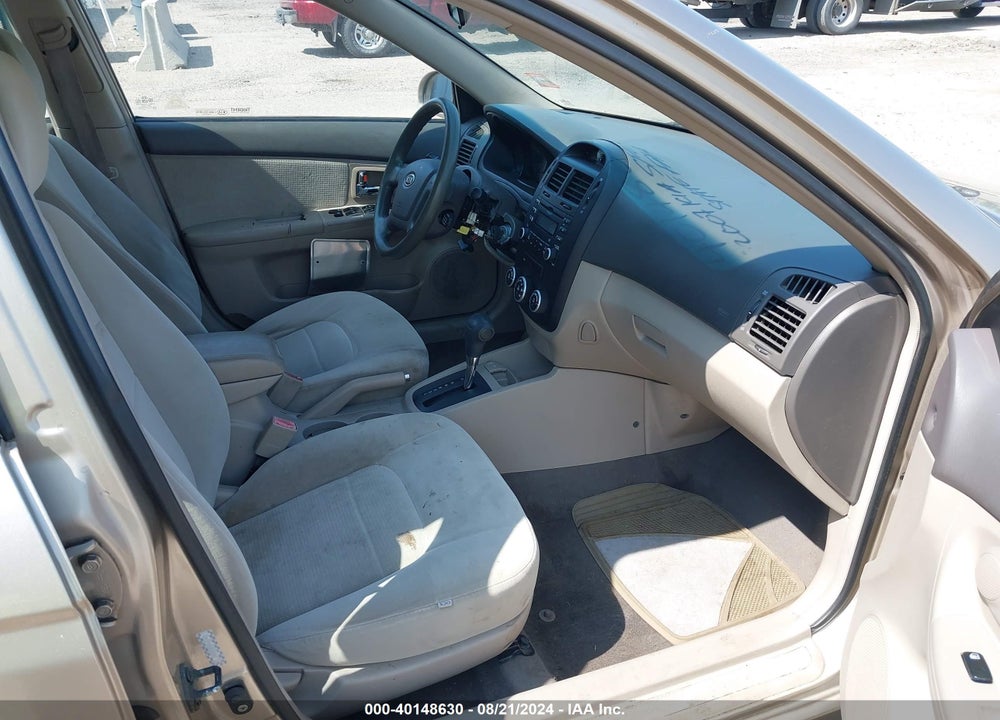 2007 KIA SPECTRA EX VIN: KNAFE122675447135