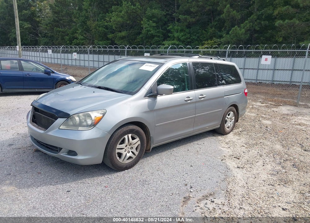 2007 HONDA ODYSSEY EX-L VIN: 5FNRL38687B071712