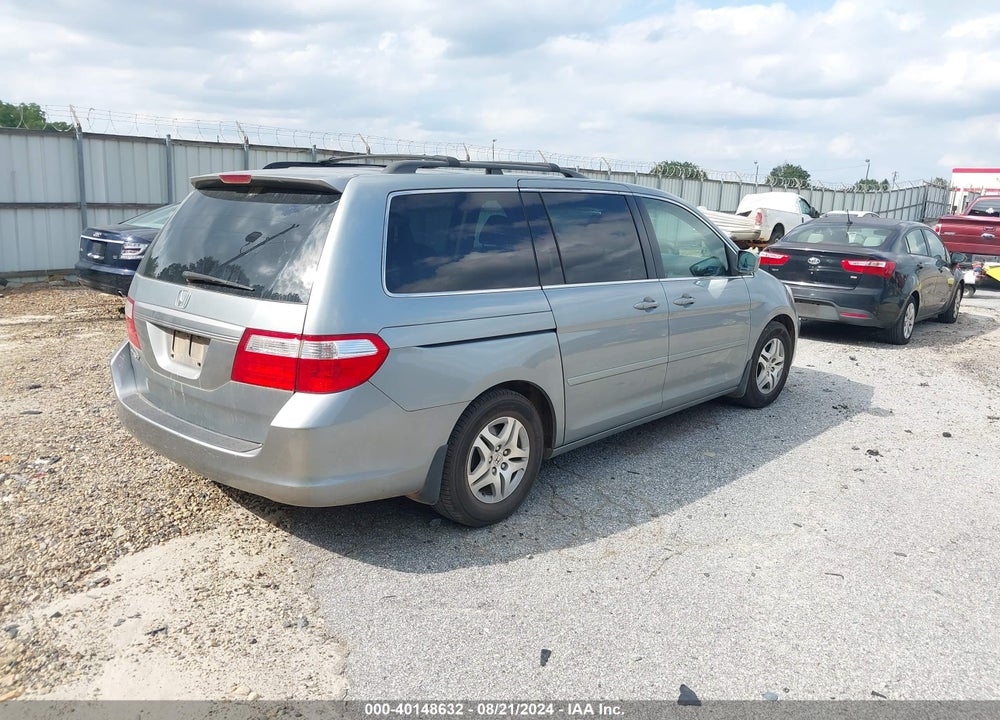 2007 HONDA ODYSSEY EX-L VIN: 5FNRL38687B071712