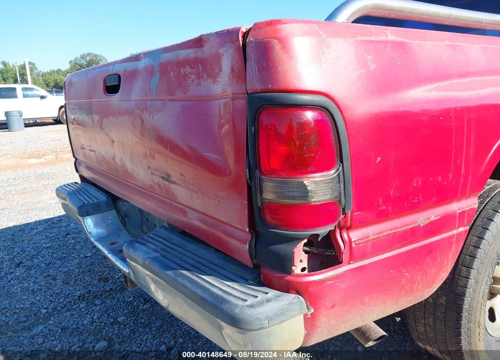 1999 DODGE RAM 1500 ST VIN: 3B7HC12Y0XG159786