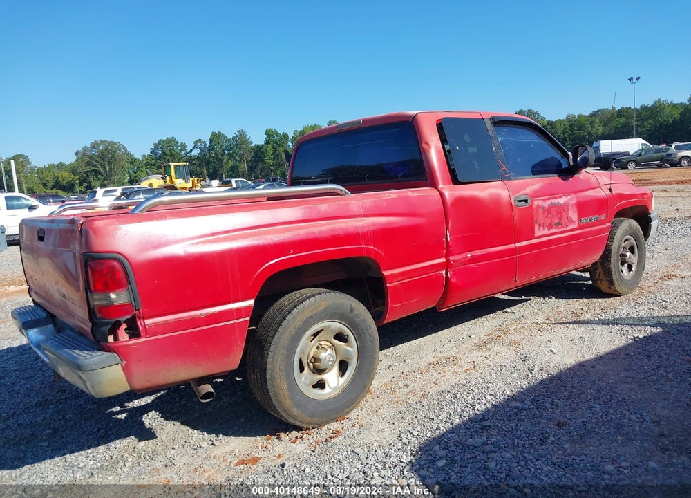 1999 DODGE RAM 1500 ST VIN: 3B7HC12Y0XG159786