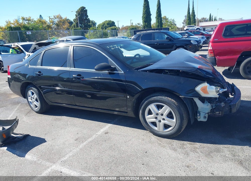 2008 CHEVROLET IMPALA LS VIN: 2G1WB55K689159482