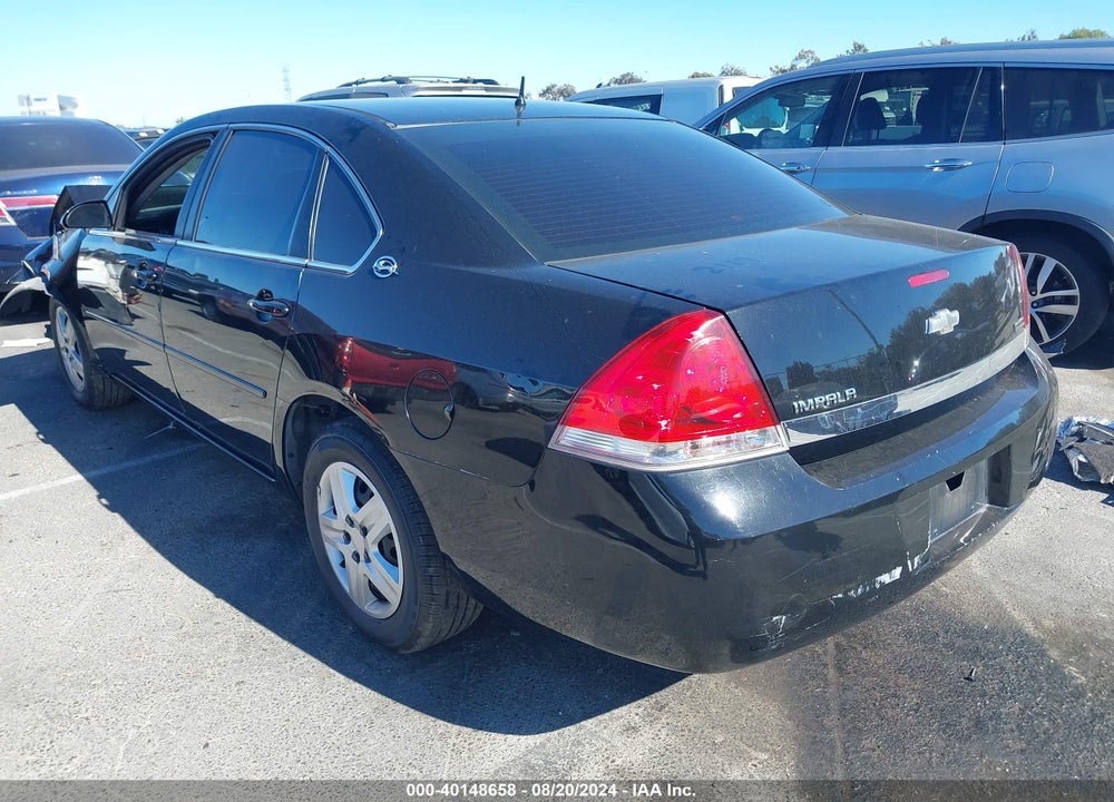 2008 CHEVROLET IMPALA LS VIN: 2G1WB55K689159482