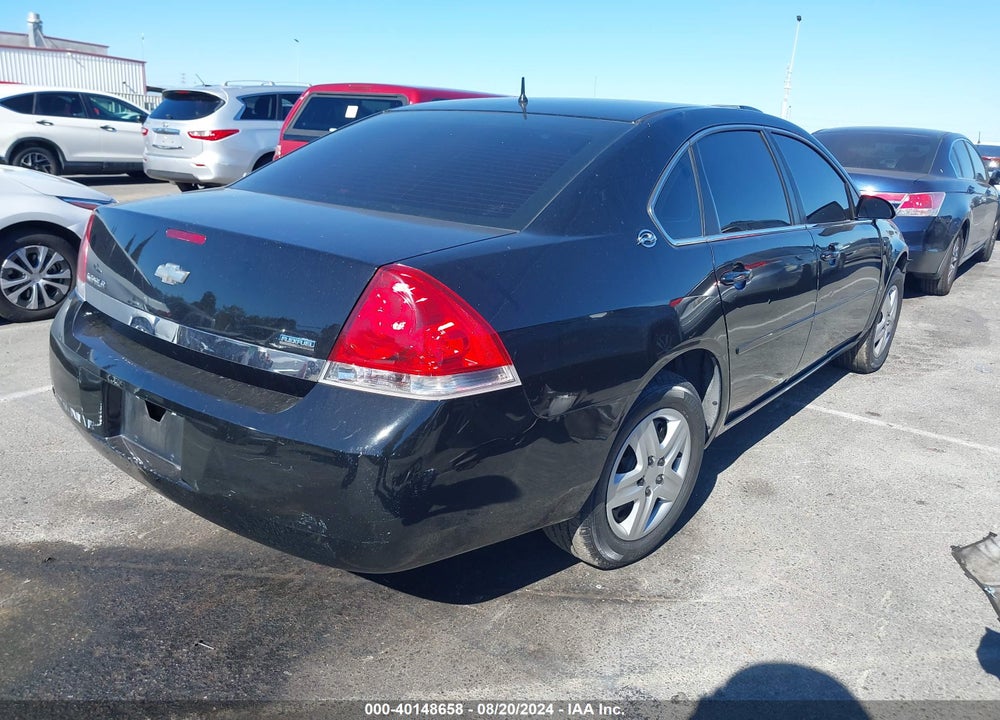 2008 CHEVROLET IMPALA LS VIN: 2G1WB55K689159482