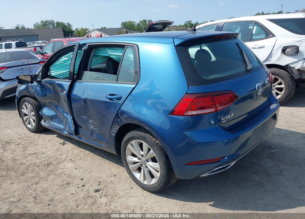 2018 VOLKSWAGEN GOLF TSI S/TSI SE VIN: 3VWG17AU9JM284455