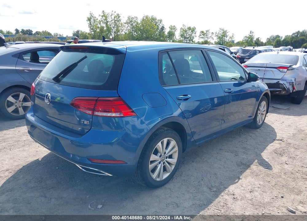2018 VOLKSWAGEN GOLF TSI S/TSI SE VIN: 3VWG17AU9JM284455