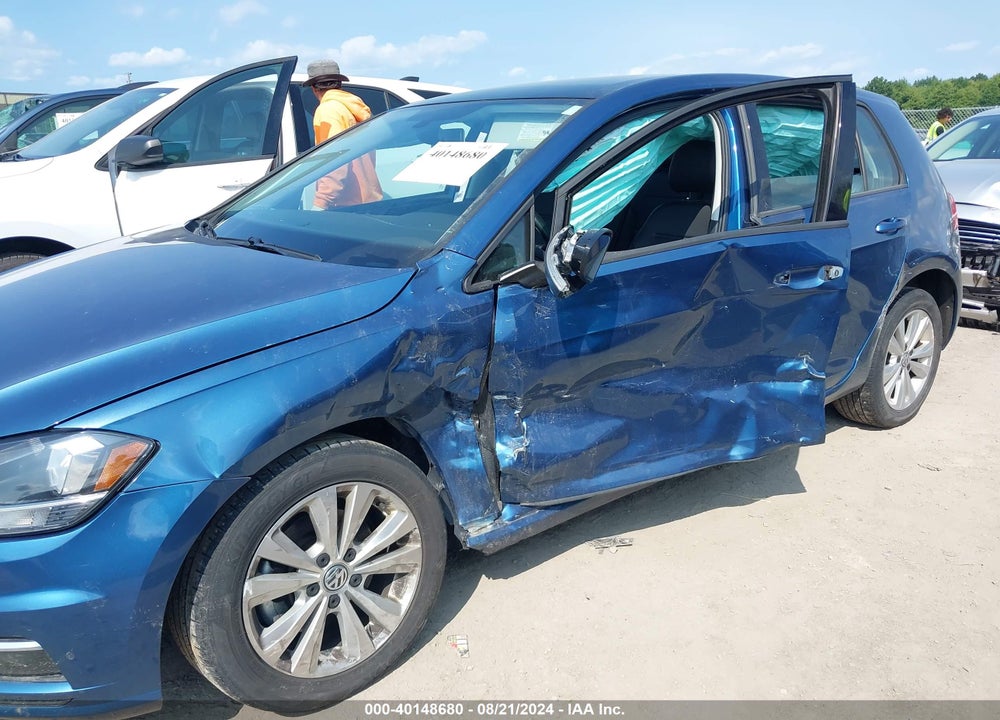 2018 VOLKSWAGEN GOLF TSI S/TSI SE VIN: 3VWG17AU9JM284455