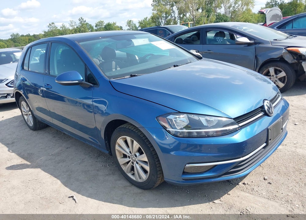 2018 VOLKSWAGEN GOLF TSI S/TSI SE VIN: 3VWG17AU9JM284455