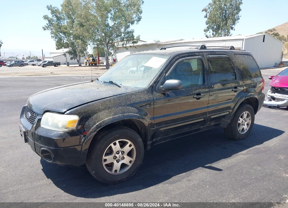 2005 FORD ESCAPE LIMITED VIN: 1FMYU94185KC29404
