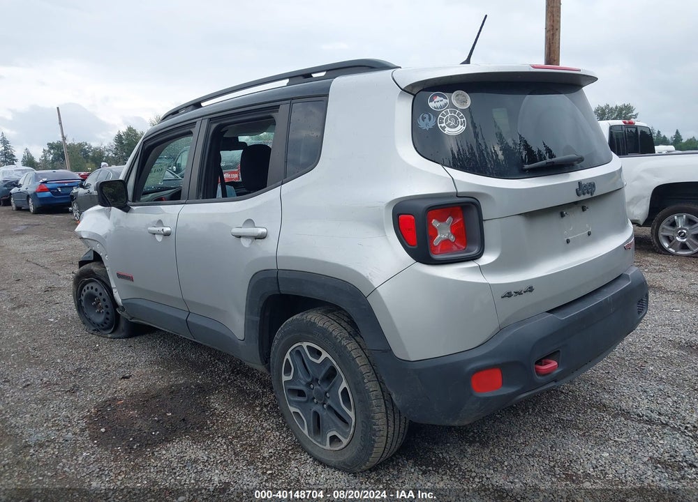 2016 JEEP RENEGADE TRAILHAWK VIN: ZACCJBCT0GPC75979