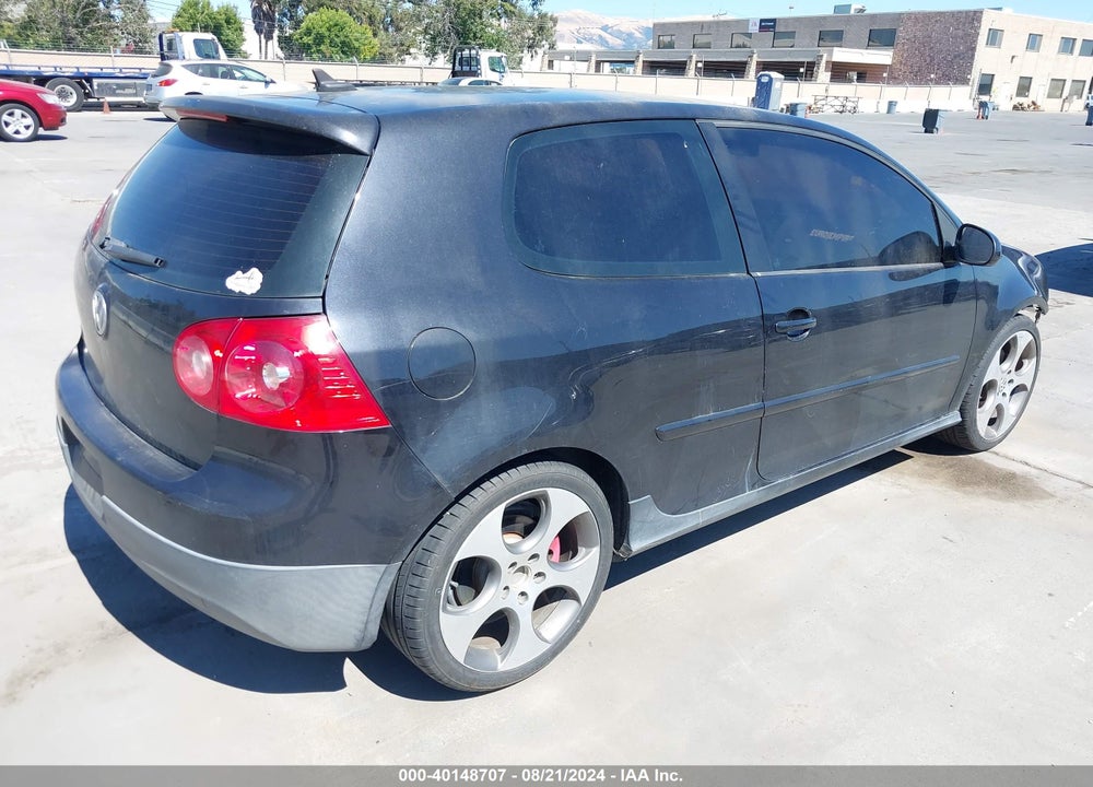 2009 VOLKSWAGEN GTI 2-DOOR VIN: WVWFD71K79W034762