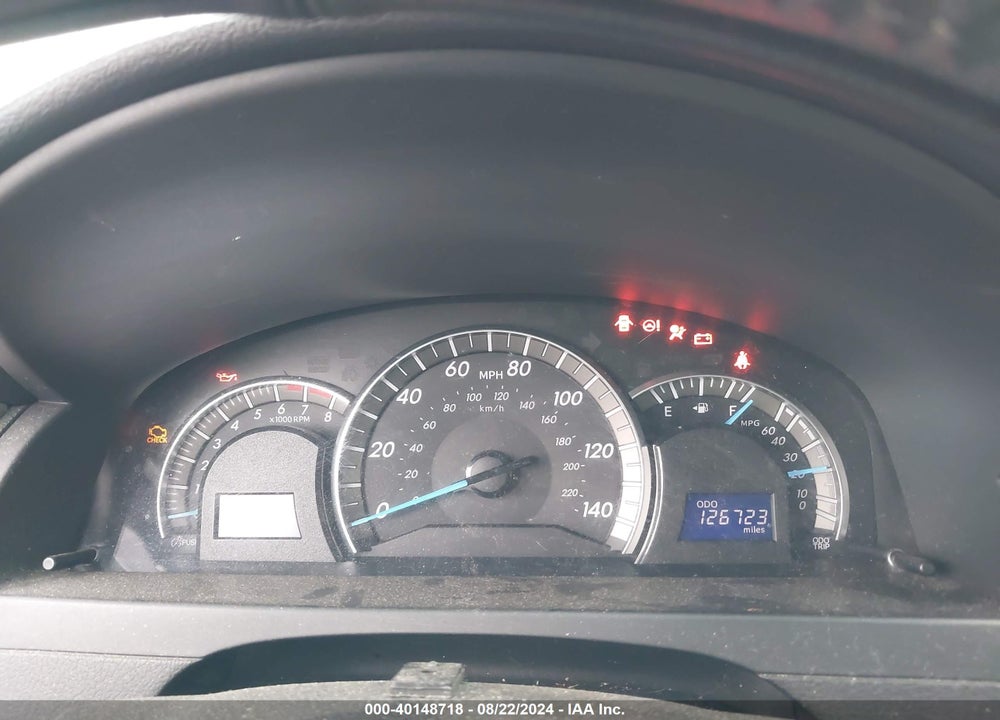 2013 TOYOTA CAMRY SE VIN: 4T1BF1FK4DU658579