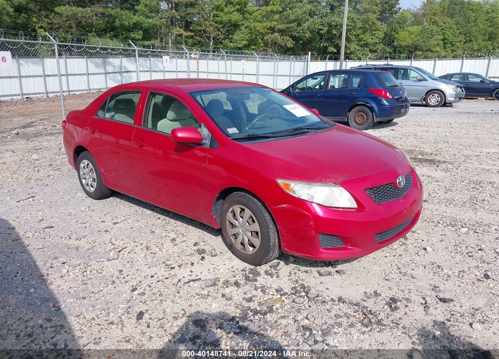 2009 TOYOTA COROLLA LE VIN: JTDBL40EX9J007435