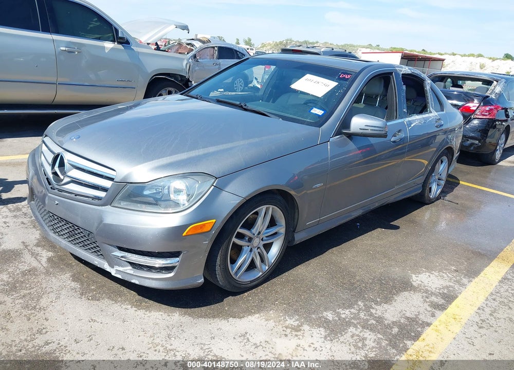 2012 MERCEDES-BENZ C 250 VIN: WDDGF4HB5CR223604