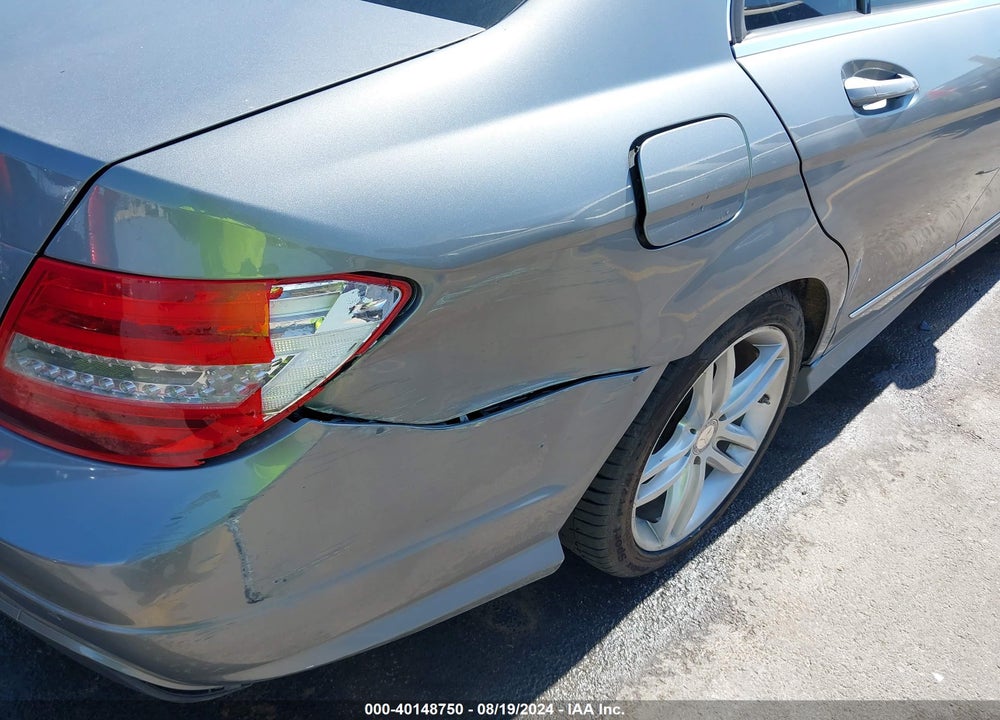 2012 MERCEDES-BENZ C 250 VIN: WDDGF4HB5CR223604