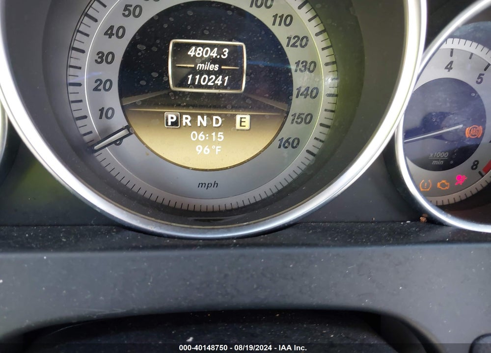 2012 MERCEDES-BENZ C 250 VIN: WDDGF4HB5CR223604