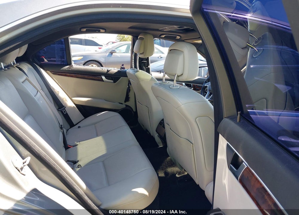 2012 MERCEDES-BENZ C 250 VIN: WDDGF4HB5CR223604