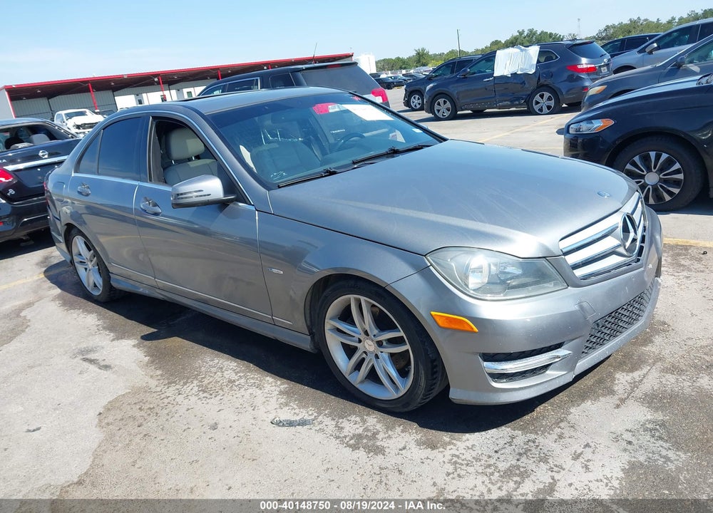 2012 MERCEDES-BENZ C 250 VIN: WDDGF4HB5CR223604