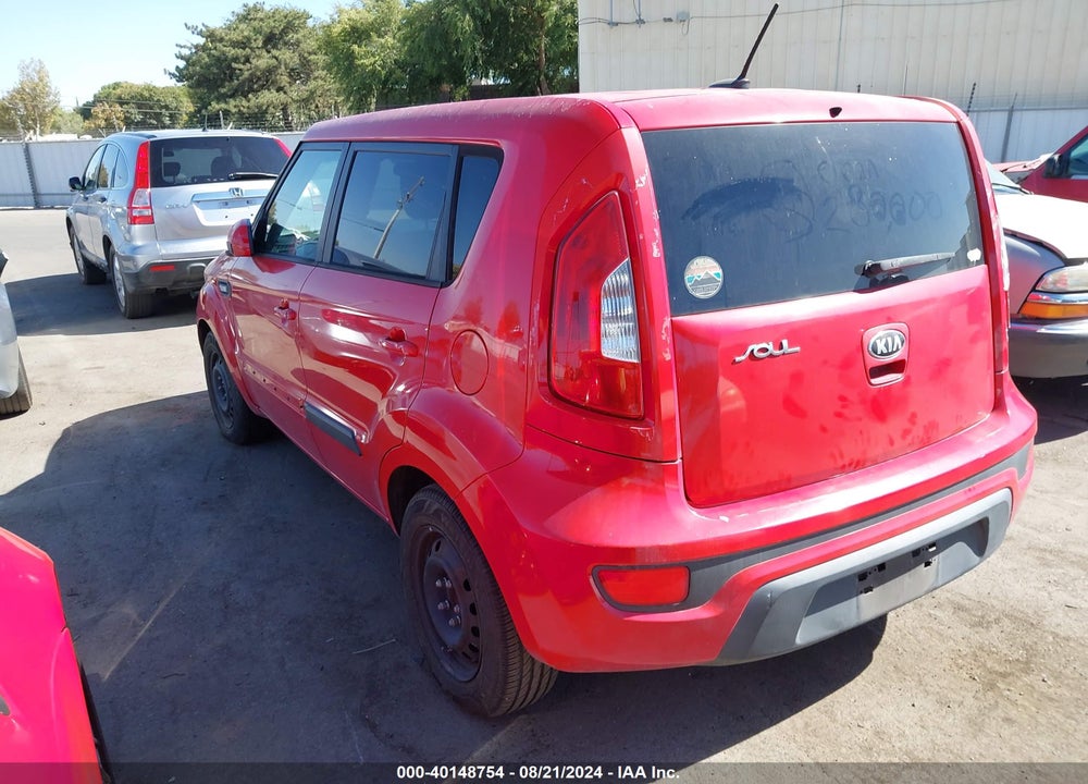 2013 KIA SOUL VIN: KNDJT2A54D7508518