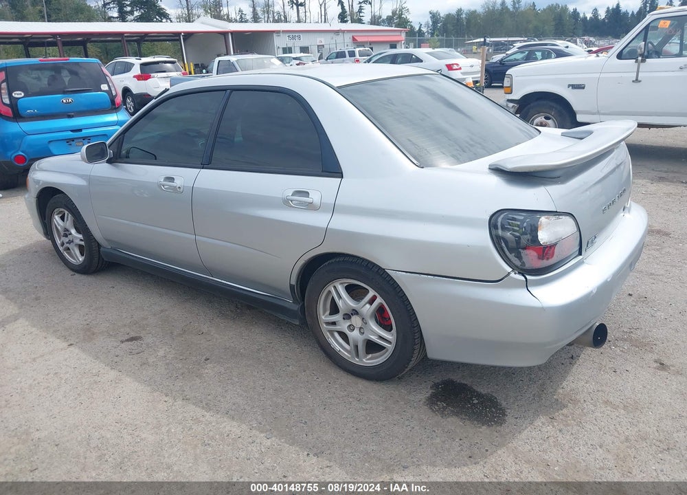 2002 SUBARU IMPREZA WRX VIN: JF1GD29662H512216