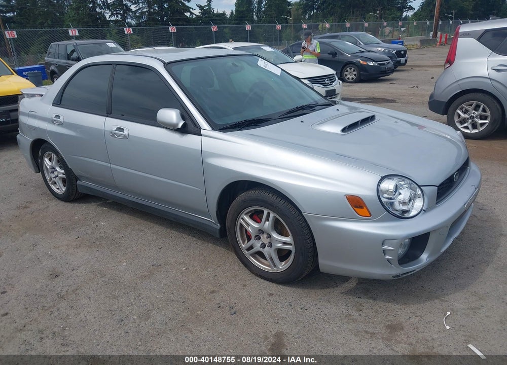 2002 SUBARU IMPREZA WRX VIN: JF1GD29662H512216