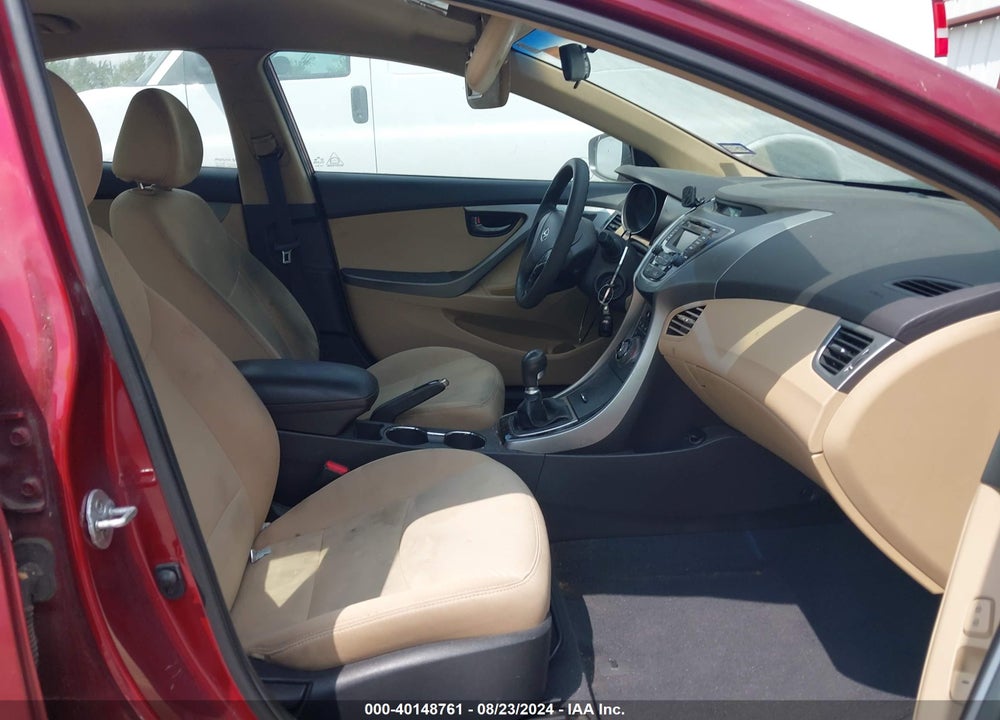 2013 HYUNDAI ELANTRA GLS VIN: 5NPDH4AE3DH413759