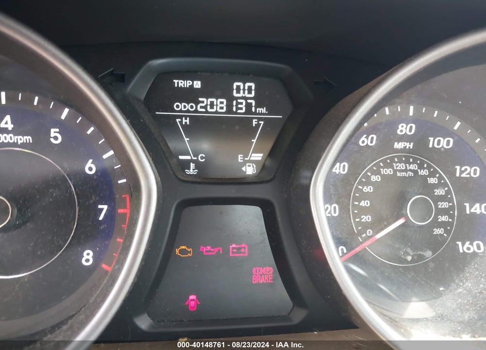 2013 HYUNDAI ELANTRA GLS VIN: 5NPDH4AE3DH413759