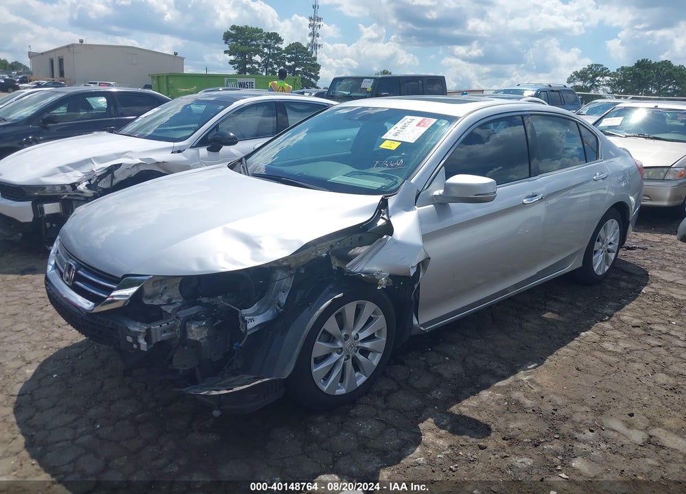 2015 HONDA ACCORD EX-L V-6 VIN: 1HGCR3F88FA030871