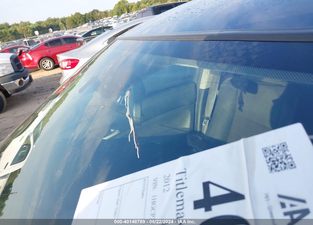 2012 HONDA ACCORD 2.4 LX VIN: 1HGCP2F37CA074912