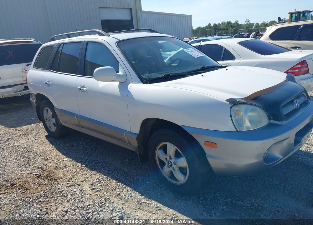 2006 HYUNDAI SANTA FE GLS/LIMITED VIN: KM8SC73E76U085237