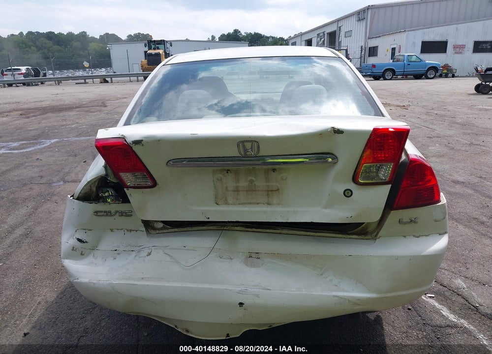 2003 HONDA CIVIC LX VIN: 2HGES16533H510451