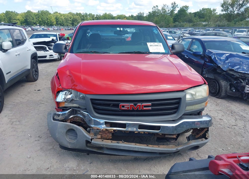 2007 GMC SIERRA 1500 CLASSIC WORK TRUCK VIN: 1GTEC19V27Z194053