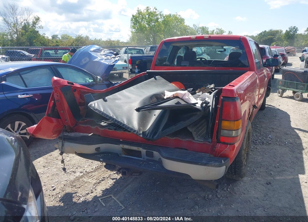 2007 GMC SIERRA 1500 CLASSIC WORK TRUCK VIN: 1GTEC19V27Z194053