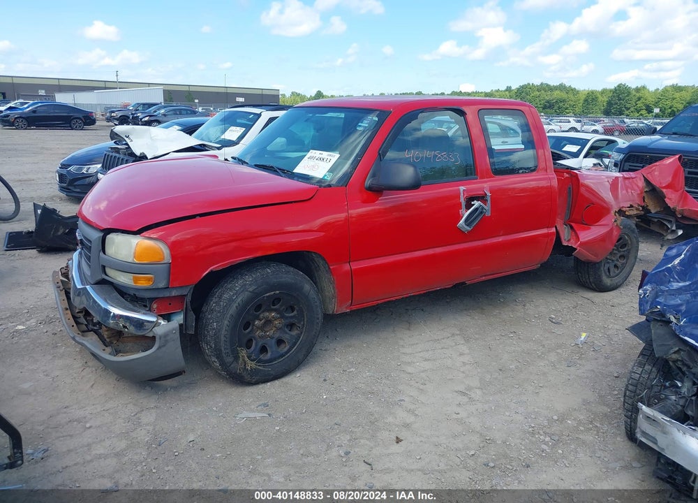 2007 GMC SIERRA 1500 CLASSIC WORK TRUCK VIN: 1GTEC19V27Z194053