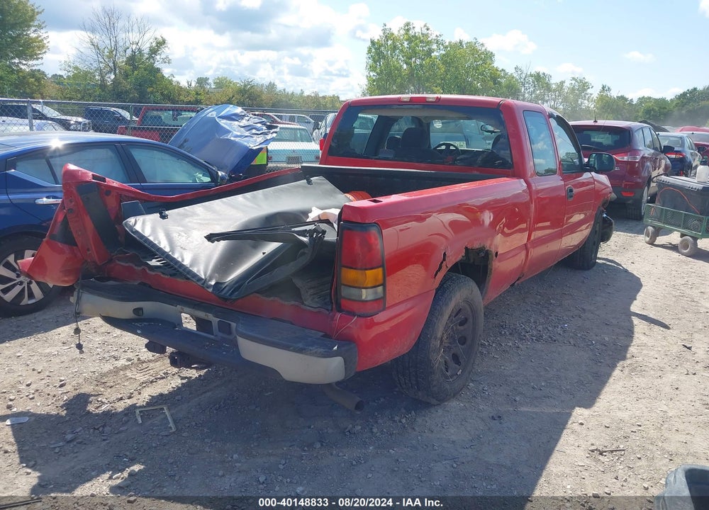 2007 GMC SIERRA 1500 CLASSIC WORK TRUCK VIN: 1GTEC19V27Z194053